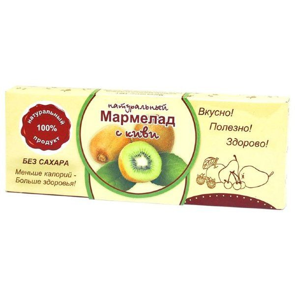 Мармелад натуральный" Киви " без сахара, 140 гр #1