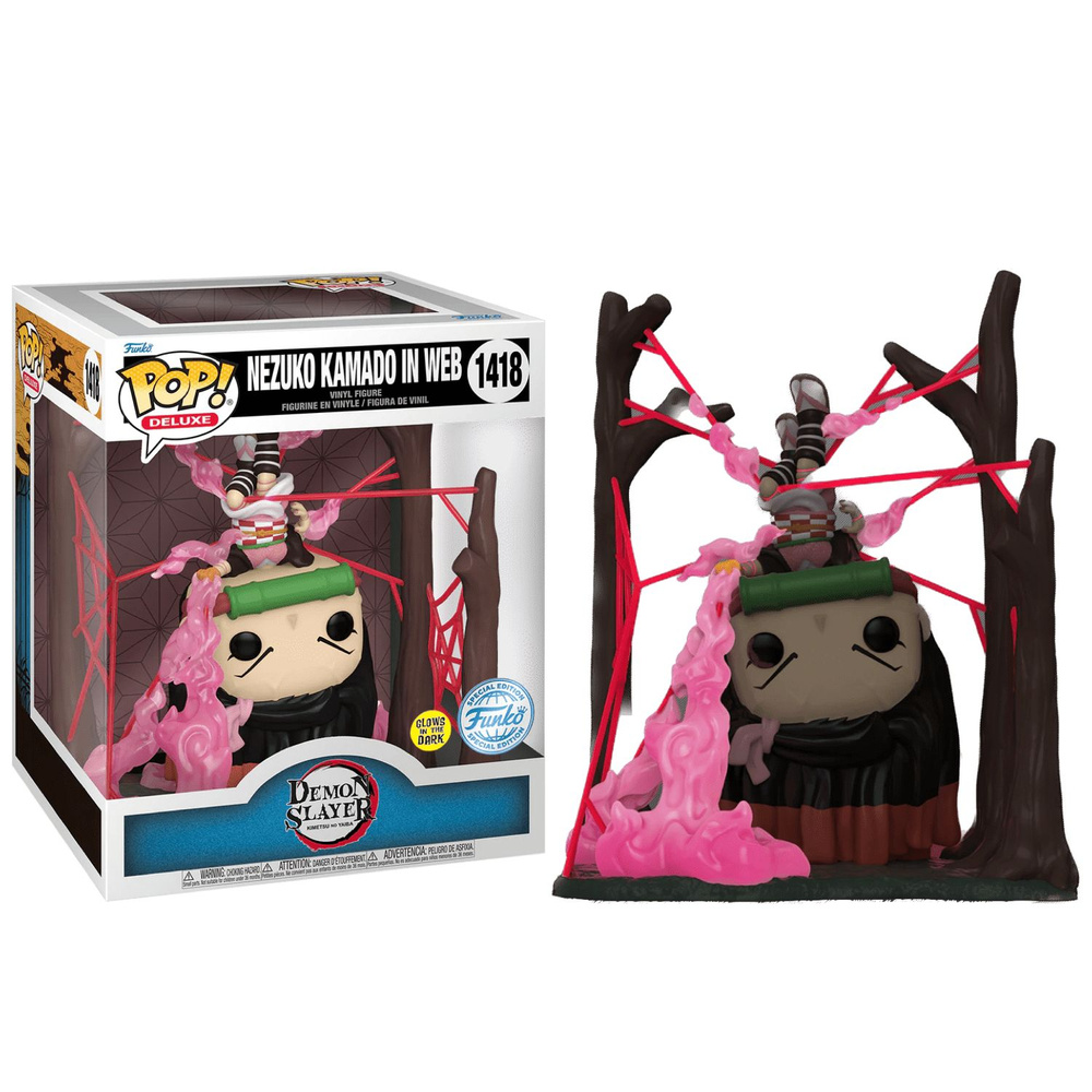 Фигурка Funko POP Nezuko in Web Deluxe GitD (Эксклюзив BoxLunch