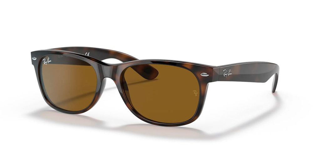 Солнцезащитные очки Ray-Ban RB2132 New Wayfarer Classic, размер XL (Light Havana/Brown)  #1