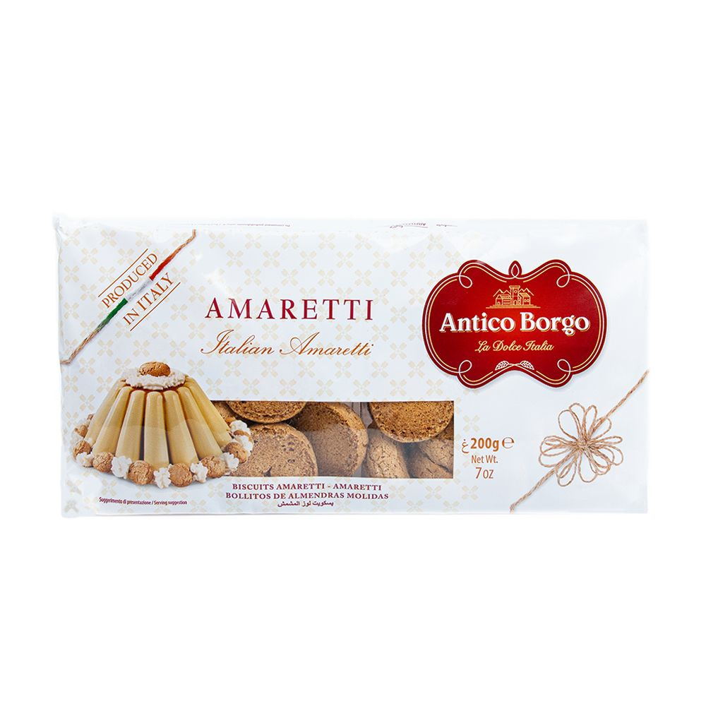 Печенье Antico Borgo Миндальное Амаретти 200г - купить с доставкой по ...