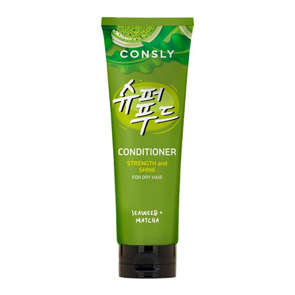 CONSLY Seaweed & Matcha Conditioner for Strength & Shine Кондиционер с экстрактами водорослей и зеленого #1