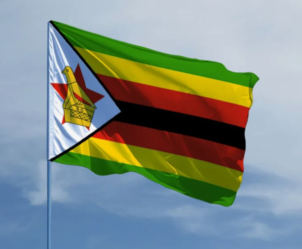 Флаг Зимбабве 40х60 см с люверсами #1