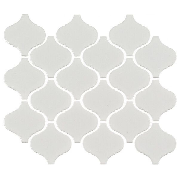 Мозаика Starmosaic Latern белая керамическая 28х25 см матовая #1