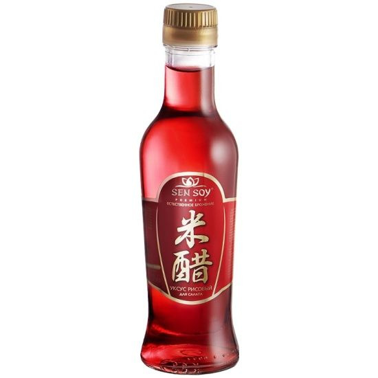 Уксус рисовый красный для салата, Sen Soy, 12 шт. по 220 мл. - купить с ...