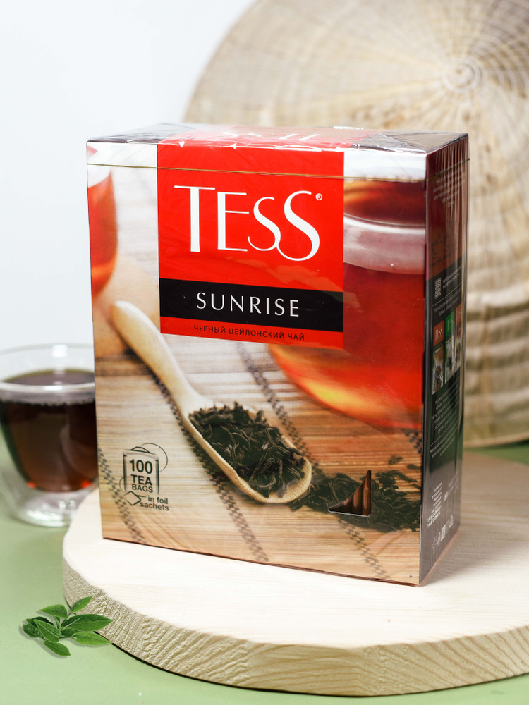 чай черный TESS SUNRISE 100 пак (09 .25)/№ др #1