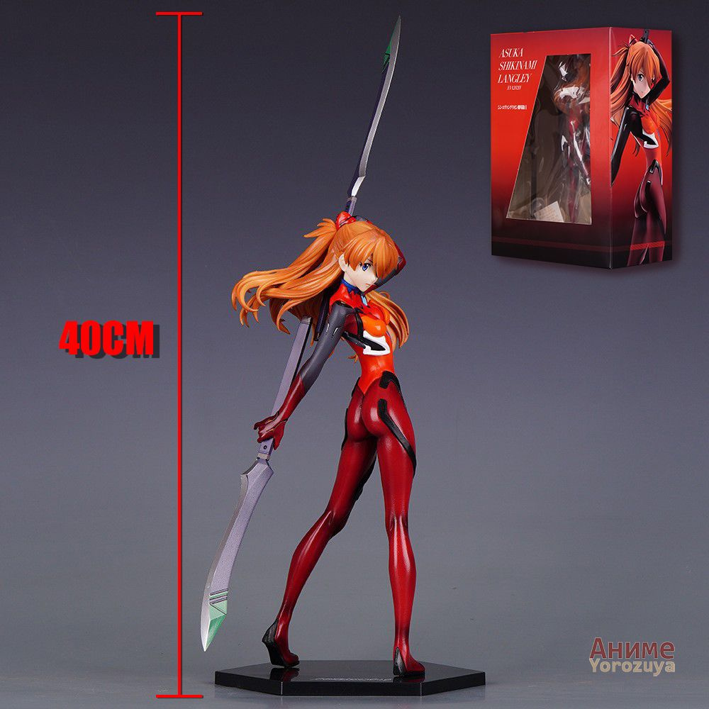фигурка аниме евангелион(Evangelion) Аска Лэнгли Сорью,40cm - купить с ...