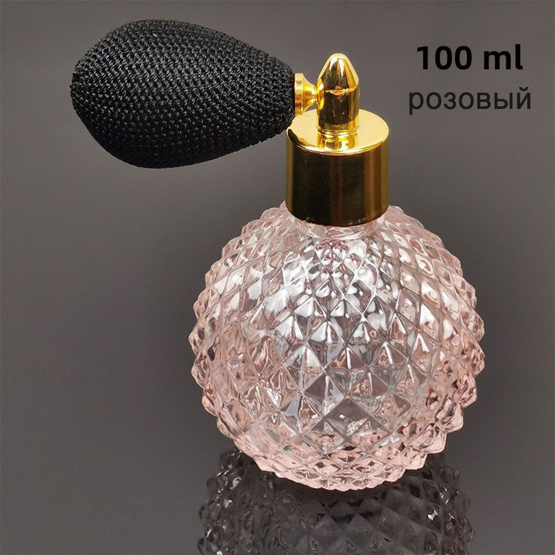 Прозрачный стеклянный флакон-распылитель, портативный для розлива духов ...