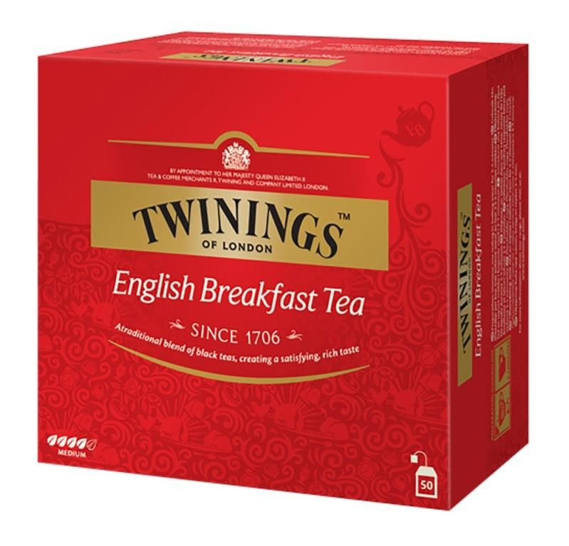 Twinings English Breakfast 2г x 50 пак чай черный #1