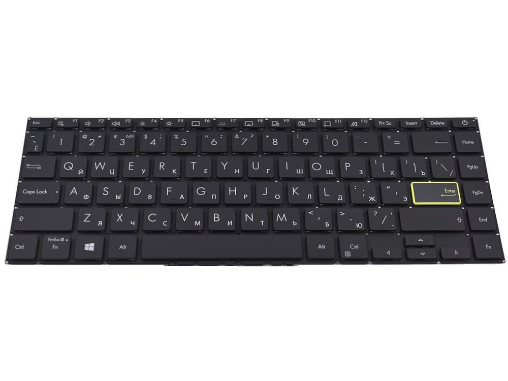 Клавиатура для Asus VivoBook M413U ноутбука черная с подсветкой