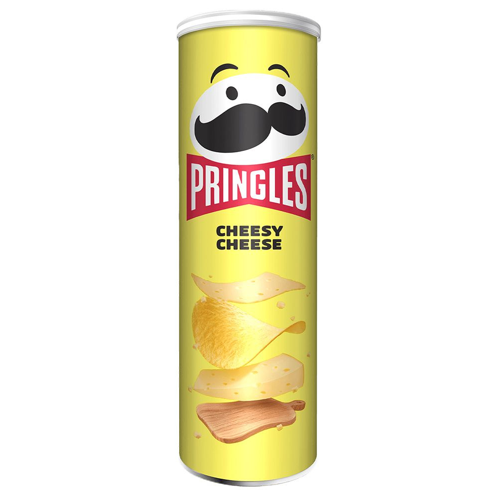 Чипсы картофельные Pringles Cheesy Cheese со вкусом сыра 165 г #1