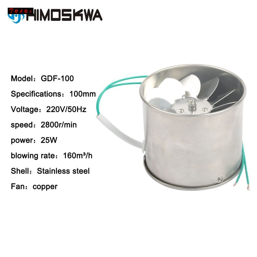 Трубопровод 4 дюйма вытяжной вентилятор из нержавеющей стали окно ...