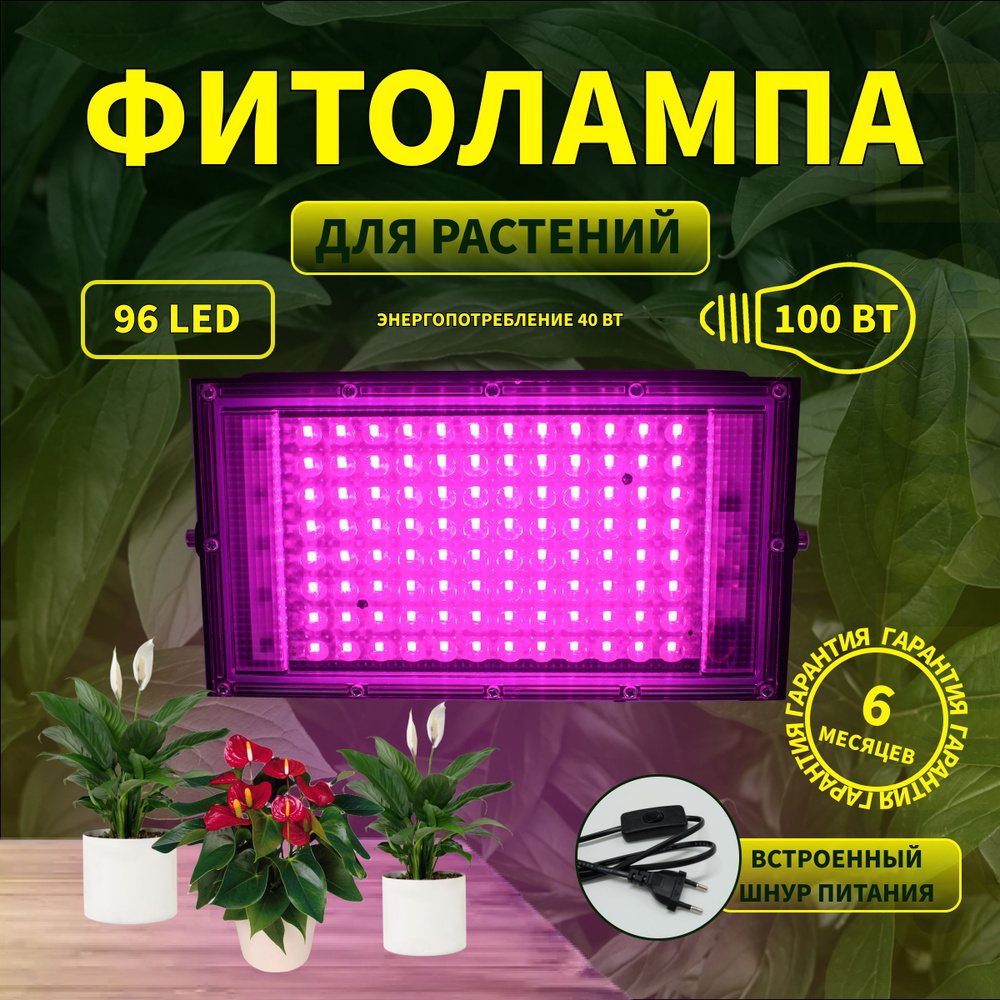 Фитолампа 6W (100 lm)