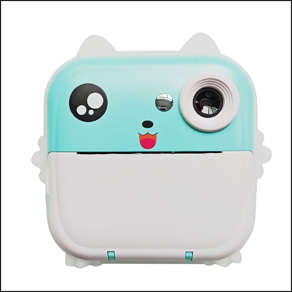 Детский фотоаппарат мгновенной печати CuteBuddy Blue - купить с ...