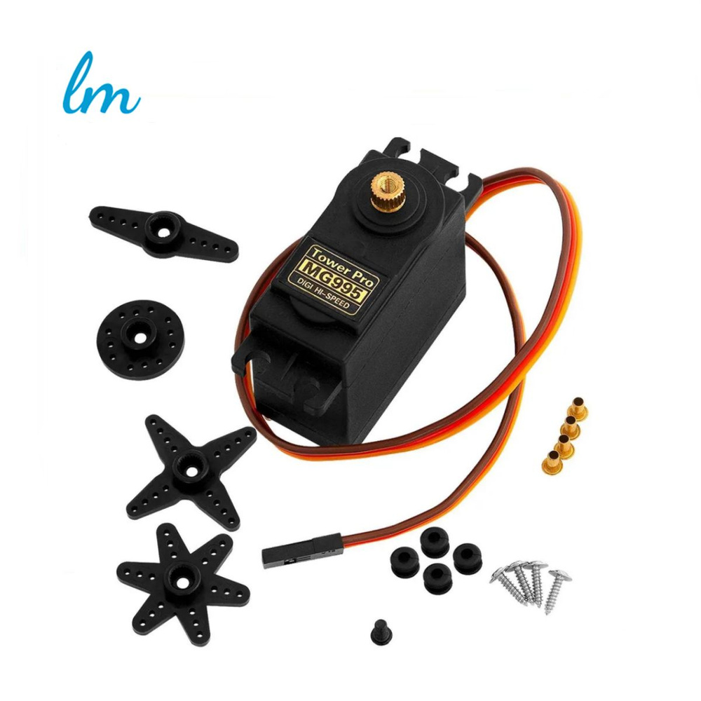 Сервопривод цифровой Tower Pro MG995 180 градусов, сервомотор с ...