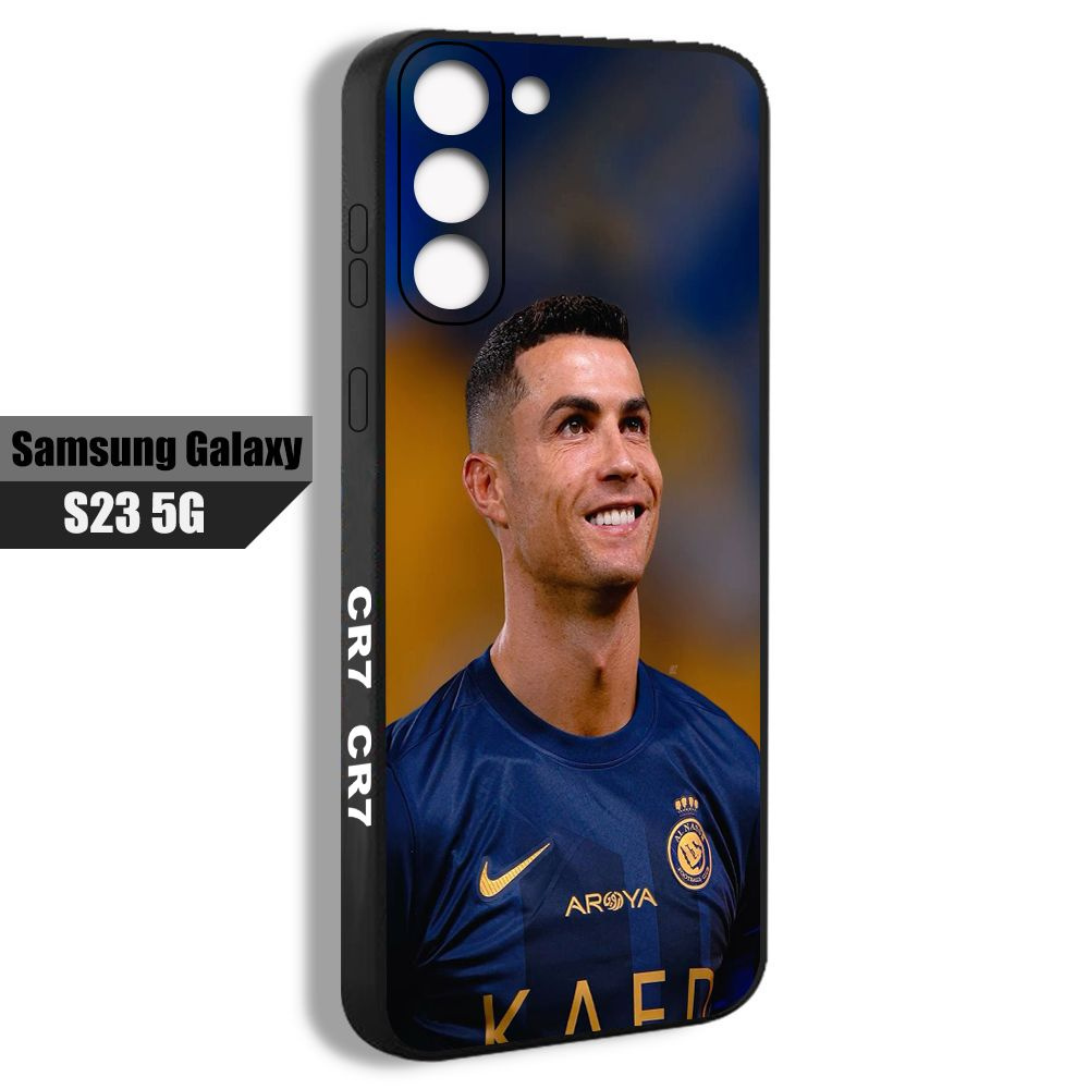 чехол для Самсунг Samsung Galaxy S23 5G Роналдо Кристиано Роналдо Cristiano Ronaldo  Роналду CR7 с принтом - купить с доставкой по выгодным ценам в  интернет-магазине OZON (1505371321)