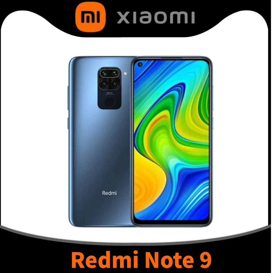 Смартфон Xiaomi Redmi Note 9 6/128 - купить по выгодной цене в  интернет-магазине OZON (1511240847)