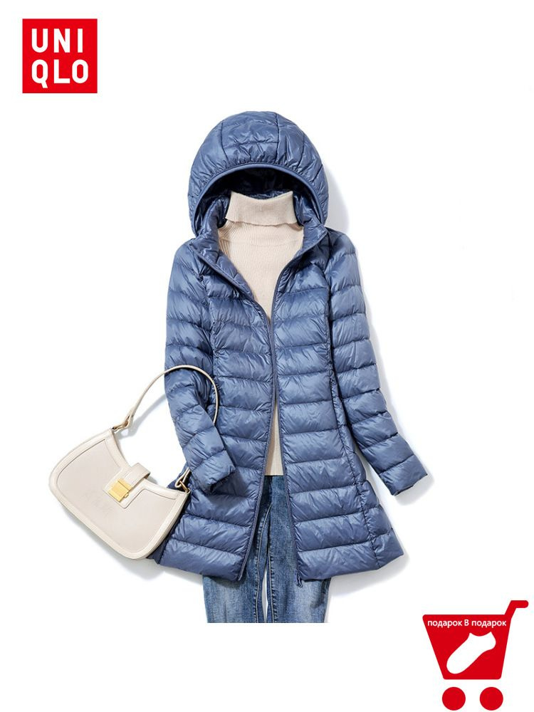 Пуховик Uniqlo Women Hooded Down Jacket #1