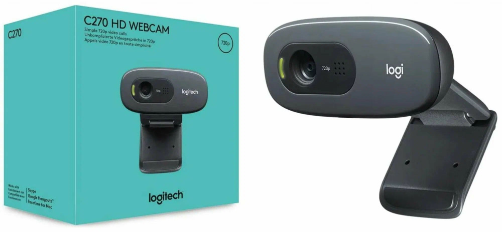 Камера logitech c270 как подключить Веб-Камера Logitech Hd - купить в интернет-магазине OZON по низкой цене