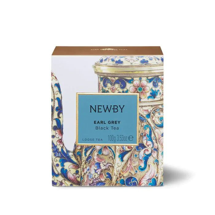 Чай черный Newby Earl Grey, листовой, 100 г #1