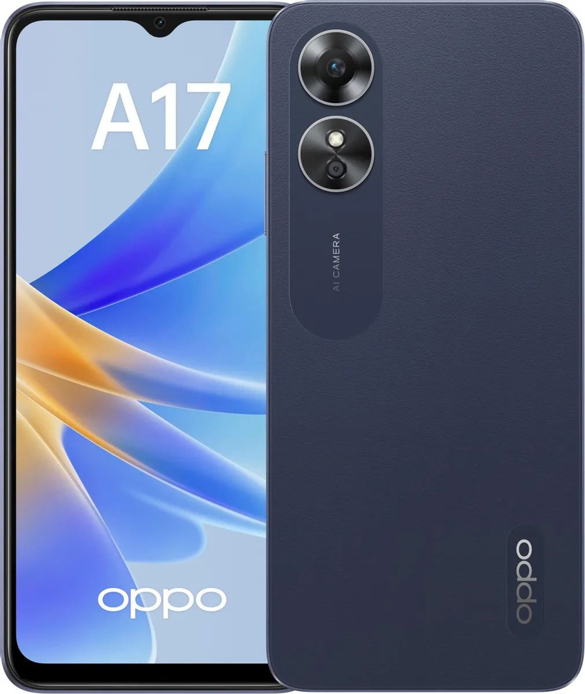 Смартфон OPPO A17 CPH2477 - купить по выгодной цене в интернет-магазине  OZON (1526906097)