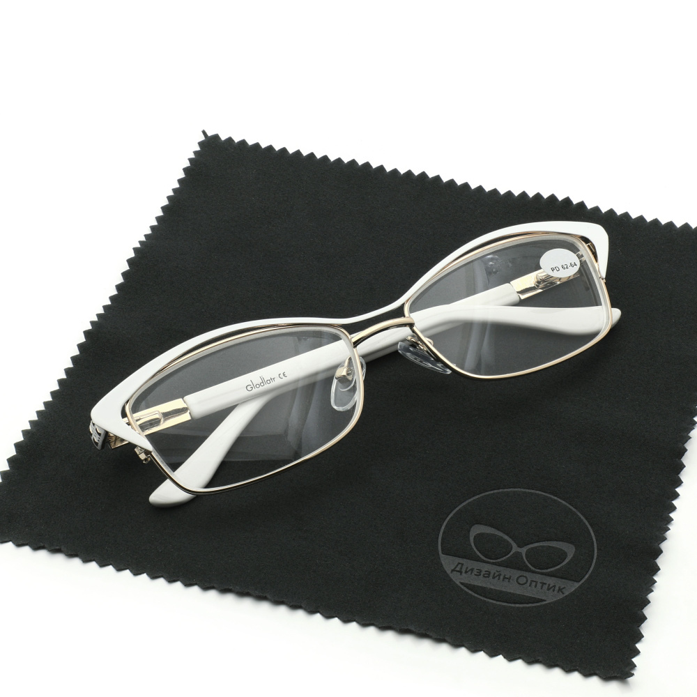 Готовые очки для чтения с диоптриями для зрения женские металлическая ...