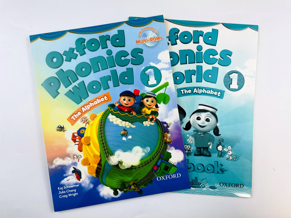 Комплект Oxford Phonics World Level 1 The Alphabet Students Book ...