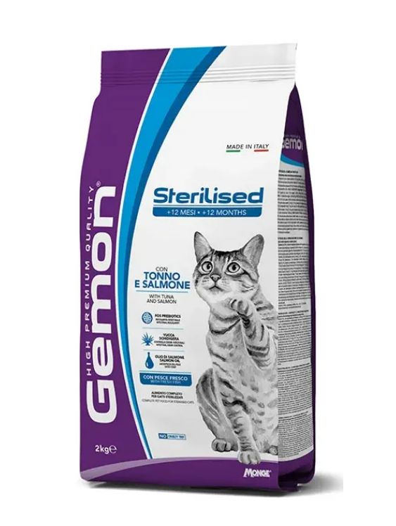 Gemon Cat Adult Sterilized Сухой корм для взрослых стерилизованных ...
