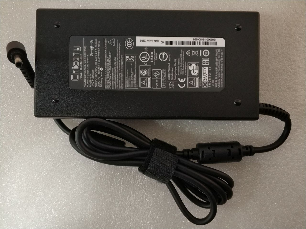 Блок питания для ноутбука MSI 180W 20V, 9A, сетевой адаптер A17-180P4B ...