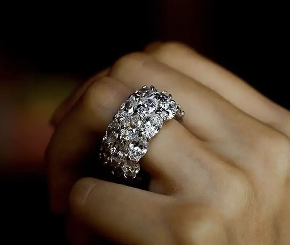 Кольцо Широкое #1