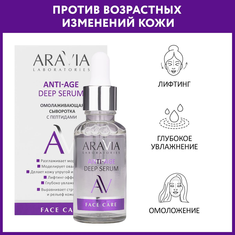 Омолаживающая сыворотка для лица с пептидами No1 Peptide Serum 30мл