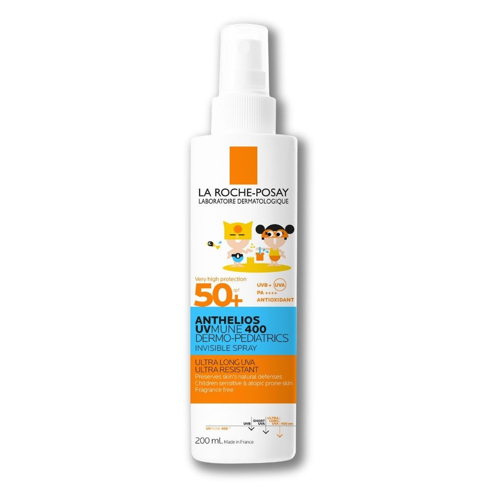 La Roche Posay Невидимый спрей Anthelios Dermo Pediatrics Spray SPF50+ 200 мл #1