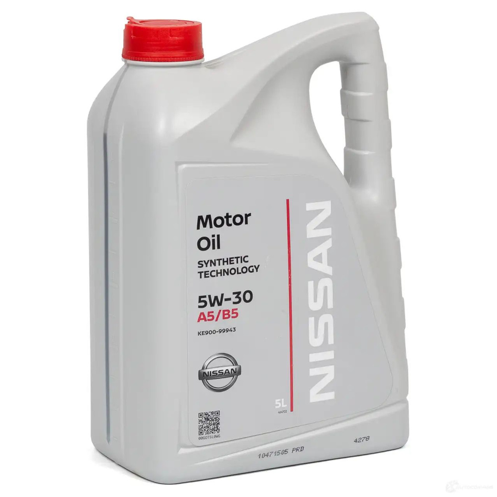 Масло моторное ON Motor Oil 5W-30 Синтетическое 5 л Nissan;KE90099943 ...
