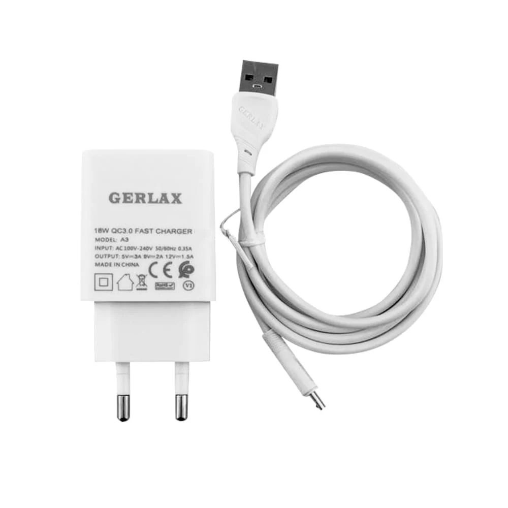 Gerlax Зарядное устройство для аккумуляторных батареек A3L, белый  #1