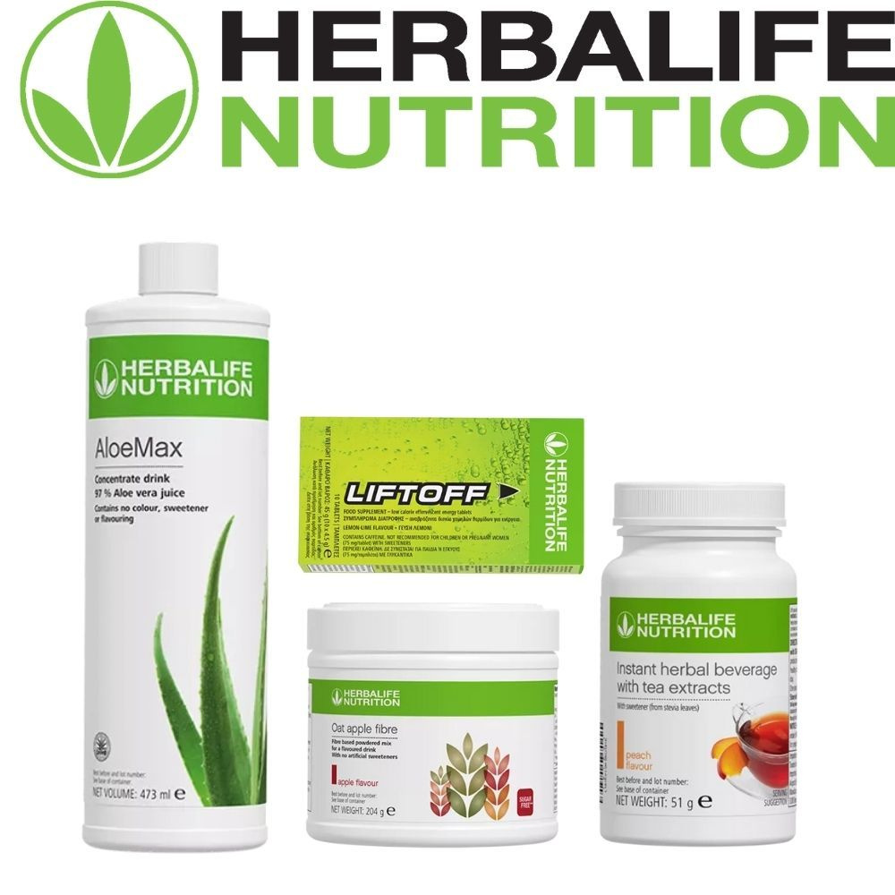 HERBALIFE Витаминный набор 4 шт (Алоэ + Концентрированный чай ...