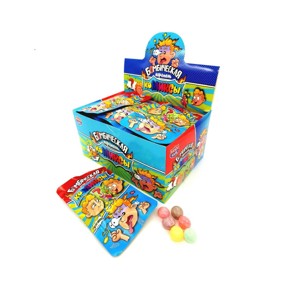 Канди Клаб Карамель Бомбическая Персик, 30 шт по 13 гр - купить с ...