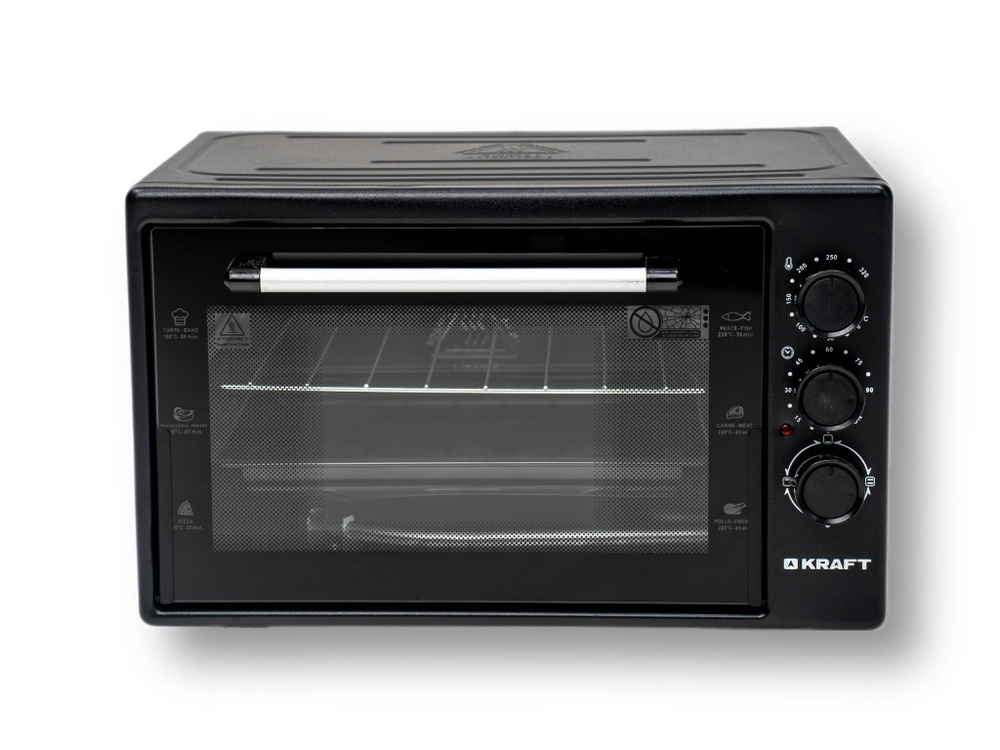 Мини печь Kraft KF-MO 3200 BL (черный) #1