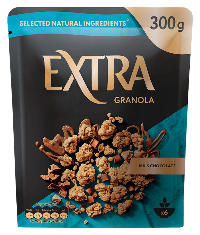 Гранола-мюсли KELLOGG'S Extra, с молочным шоколадом, 300г #1