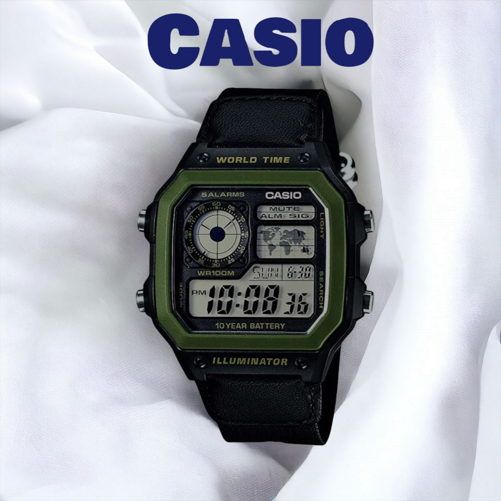 Наручные часы CASIO AE-1200WHB-1B #1