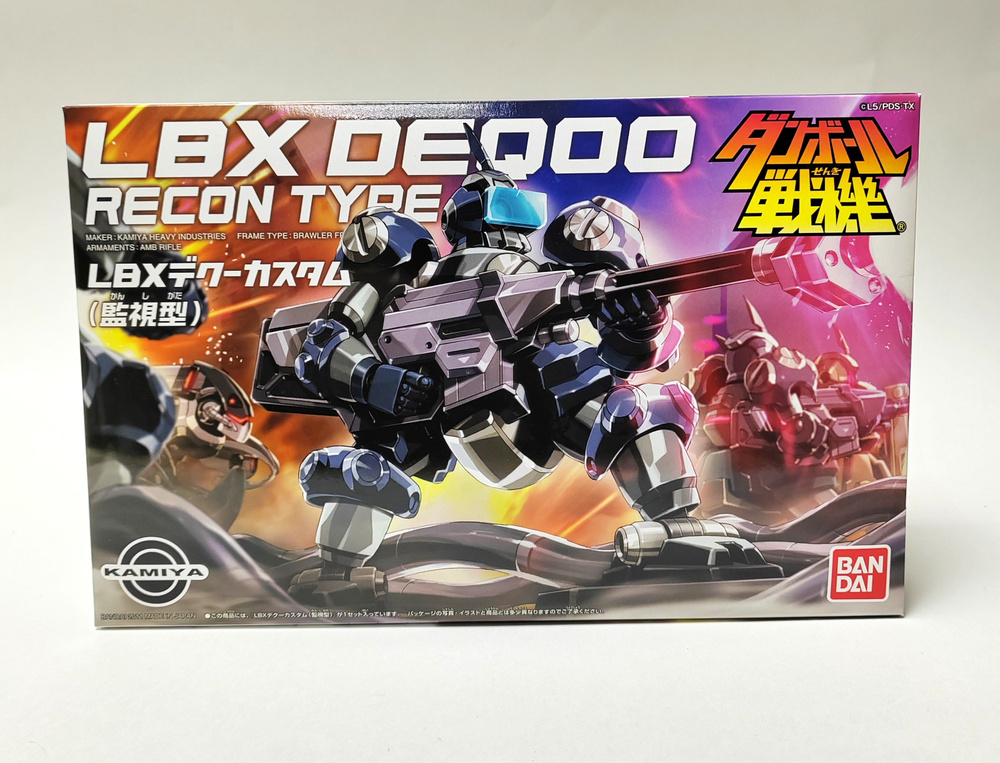 Bandai сборная модель робот LBX Deqoo Recon Type #1