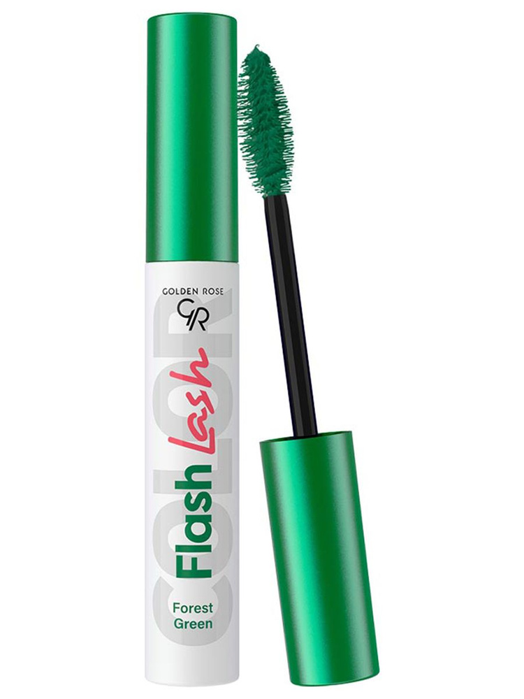 Golden Rose Тушь для ресниц водостойкая удлиняющая цветная Flash Lash ...