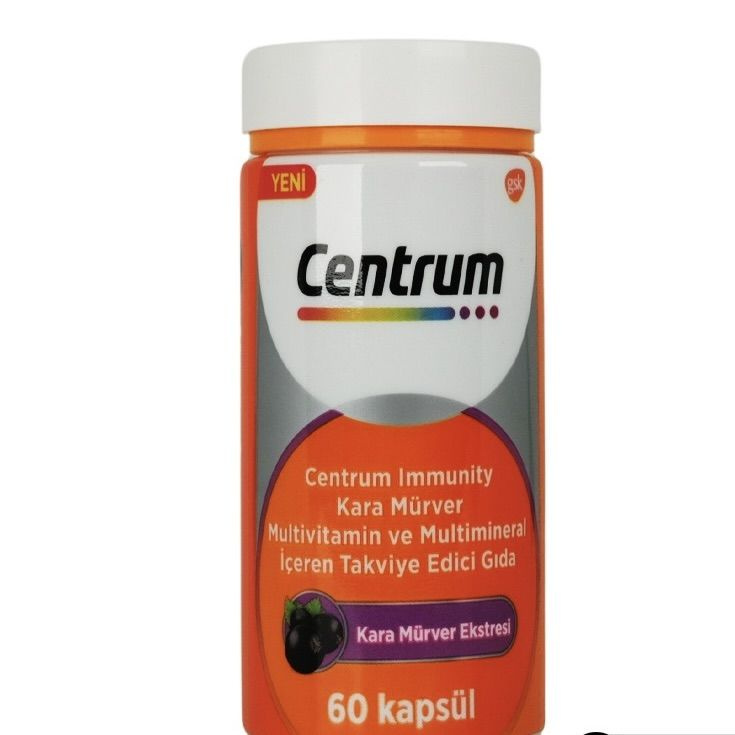 Centrum Immunity Мультивитамины и минералы из черной бузины, 60 капсул  #1