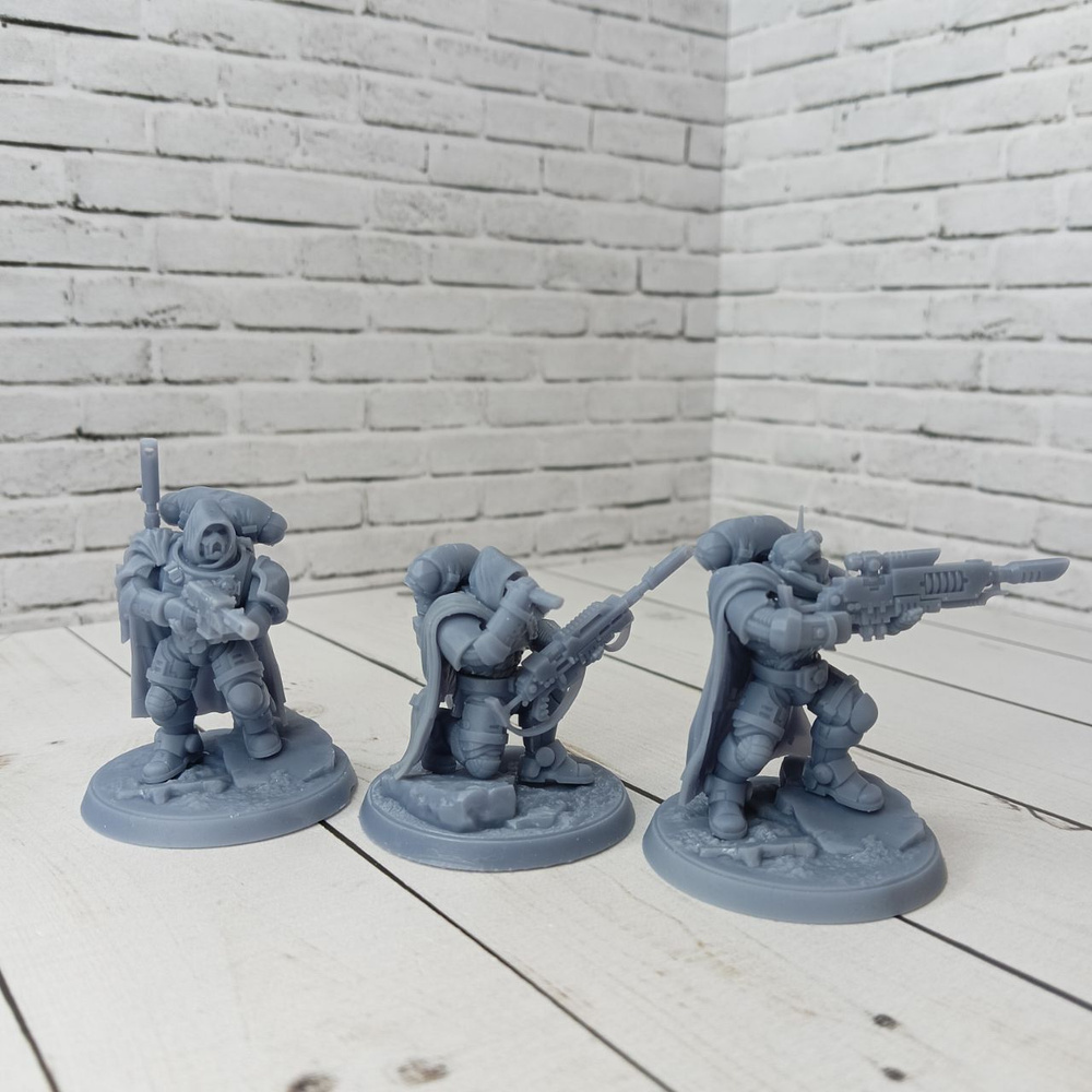 Warhammer 40K. Космодесант. Элиминаторы (Eliminators). 3 фигурки ...