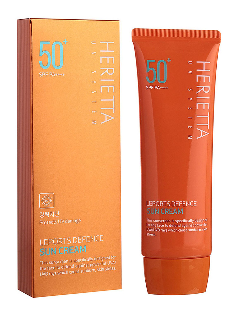 Welcos / Sun Крем Herietta Leports Defence Sun Cream SPF50 + 70гр #1