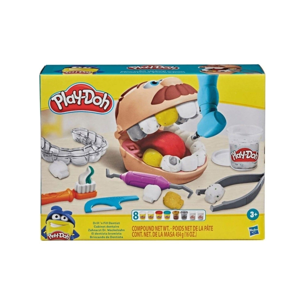 Набор стоматолога Playdoh F1259 - тесто для лепки #1