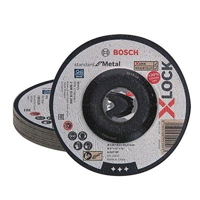 Круг зачистной 125х22,2х6 SfM BOSCH по металлу вогнутый 10 шт #1