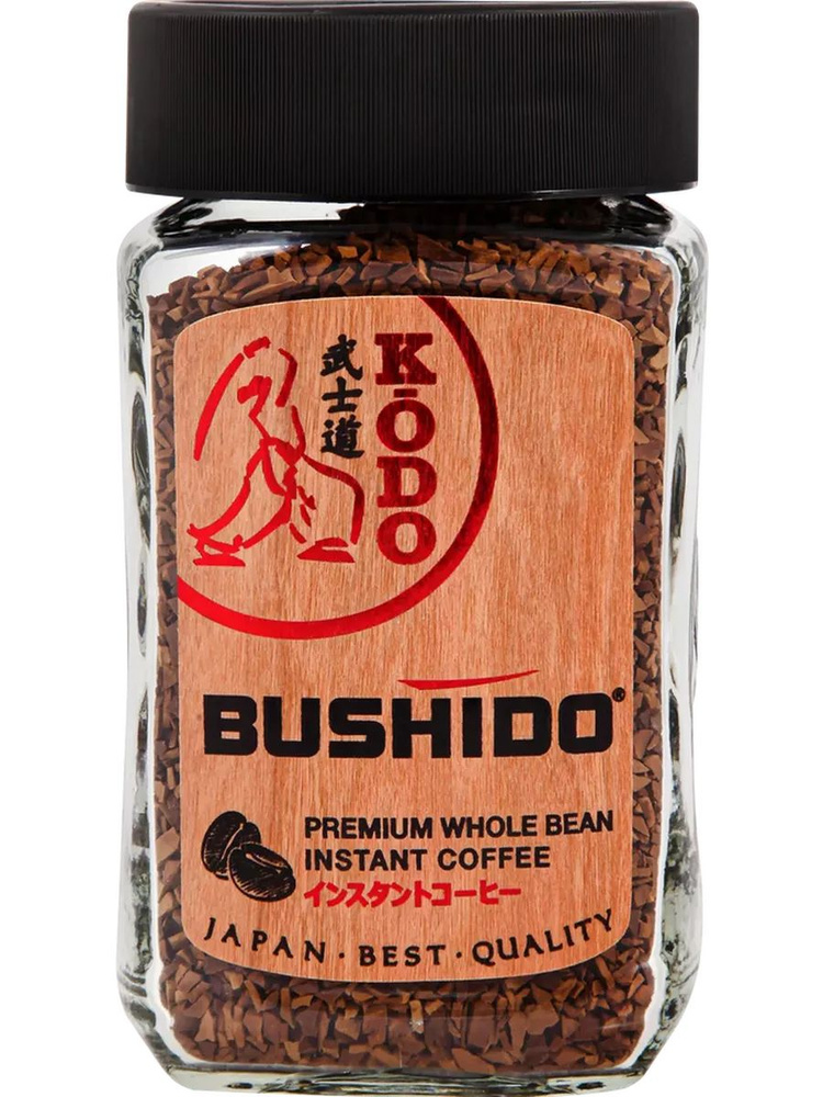 Кофе растворимый BUSHIDO 95г. 1шт. #1