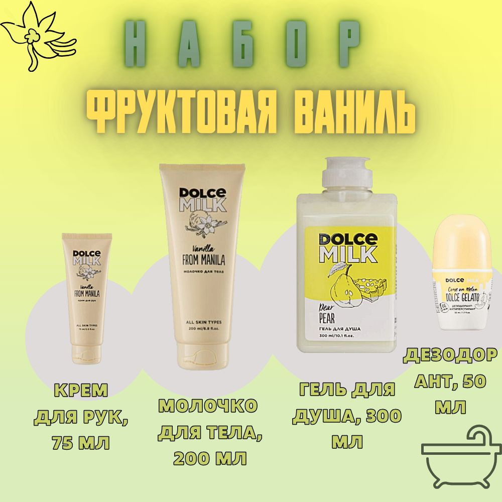 DOLCE MILK Набор средств для гигиены - купить с доставкой по выгодным ...
