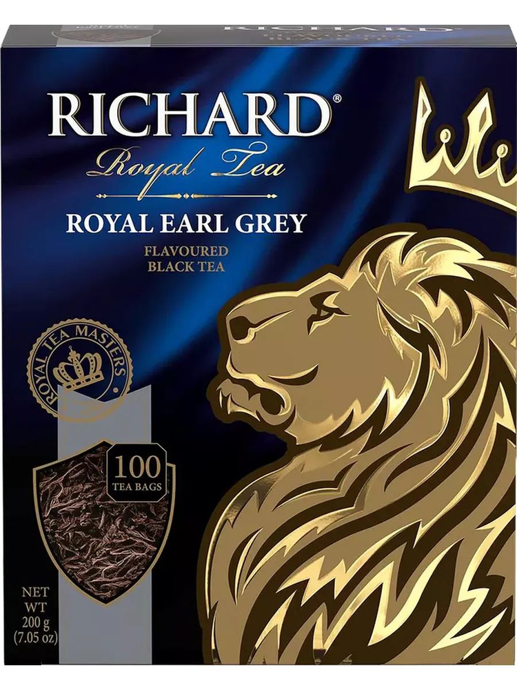 Чай черный RICHARD Royal Earl Grey Цейлонский с ароматом #1