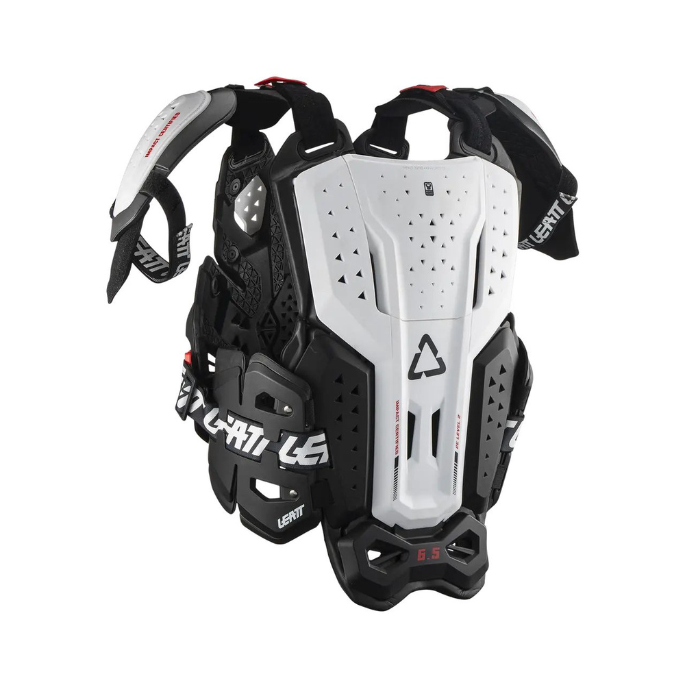 Мотозащита панцирь Leatt Chest Protector 6.5 Pro White #1