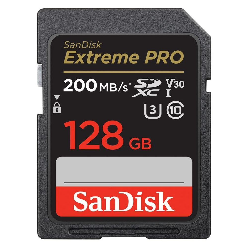 Карта SanDisk Extreme Pro 128GB SDXC (SDSDXXD-128G-GN4IN) UHS-I U3 V30 SD #1